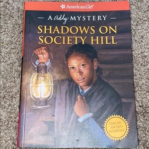 American Girl Book( Shadow on society hill)